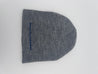 back Authentically American Grey Knit Beanie