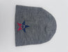 off frint Authentically American Grey Knit Beanie