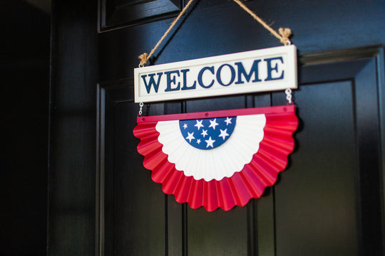 welcome home door decor